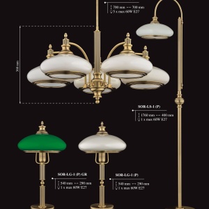 Lustra aplicata eleganta design clasic Sorrento - Img 5