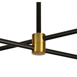 Lustra aplicata LED design Art Deco cu 4 surse de lumina Cuba 130473 universul-luminii.ro