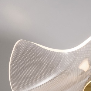 Lustra aplicata LED moderna cu design original deosebit SIDERNO - Img 6
