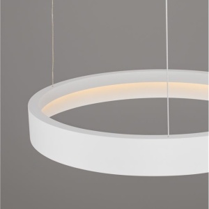 Lustra circulara aluminiu alb LED CCT LUMIA 60cm 632593 universul-luminii.ro