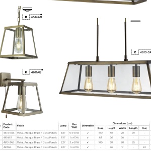 Lustra clasica design traditional Voyager 5L alama antique 4614-5AB SRT 73503 universul-luminii.ro