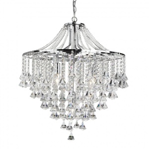 Lustra cristal design LUX Dorchester 5L 3495-5CC SRT
