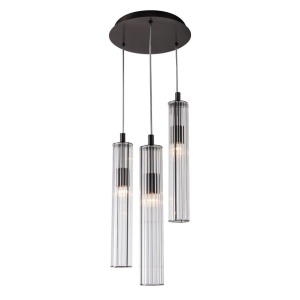 Lustra cu 3 pendule design modern ARIA titan periat