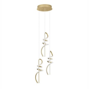 Lustra cu 3 pendule LED SOLINE - Img 3