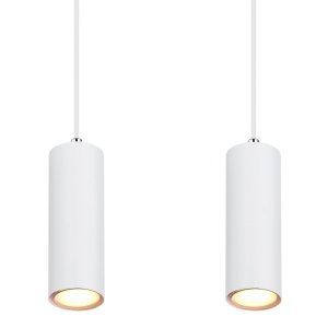 Lustra cu 4 pendule design modern ROBBY alb 114293 universul-luminii.ro