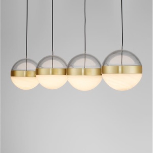 Lustra cu 4 Pendule LED stil modern ALAZ - Img 4