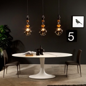 Lustra cu 5 pendule deosebite design LUX Pandora 184943 universul-luminii.ro
