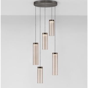 Lustra cu 5 pendule LED BRIELLE - Img 2