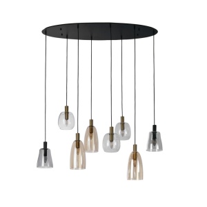 Lustra cu 8 pendule design modern Divine 136943 universul-luminii.ro