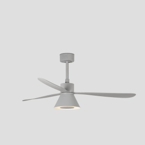 Lustra cu Ventilator si telecomanda AMELIA L CONE LED gri 217023 universul-luminii.ro