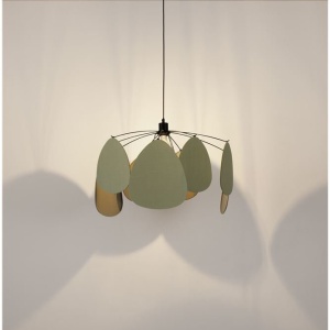 Lustra decorativa living sau dining OLINA verde - Img 9
