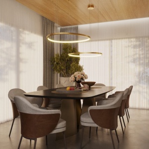 Lustra design inelar LED Cayenne 60cm - Img 3