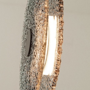 Lustra design modern LED DECO negru/ gri fumuriu 151963 universul-luminii.ro