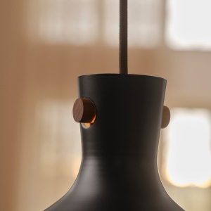 Lustra Design Scandinav Minimalist Dorina 45 Negru 244043 universul-luminii.ro