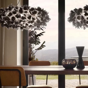 Lustra design unicat realizata manual Clizia XXL Mama Non Mama Black, 130cm 214883 universul-luminii.ro