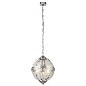 Lustra design vintage Coronet 3Lt, crom