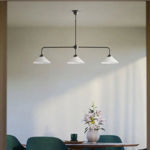 Lustra din alama cu inaltime reglabila Sofia 3L - Img 20