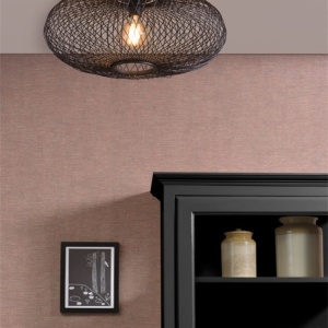 Lustra din bambus Cango negru, 60x25cm 91593 universul-luminii.ro