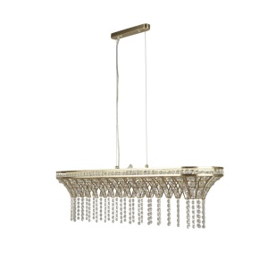 Lustra eleganta decorata cu cristale Gemma 8Lt 134673 universul-luminii.ro