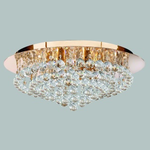 Lustra eleganta design modern Hanna gold 8L 3408-8GO SRT 51693 universul-luminii.ro