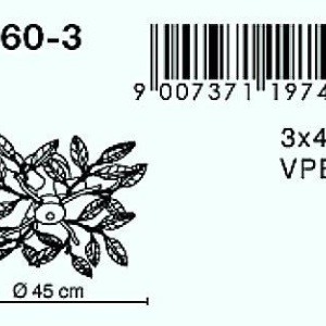 Lustra eleganta Vida 63160-3 GL 44273 universul-luminii.ro