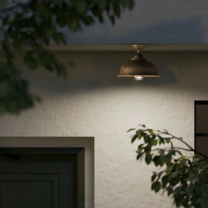 Lustra exterior IP44 realizat manual din alama Lipari - Img 5
