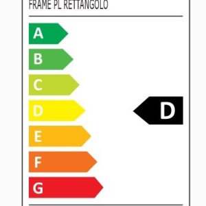Lustra LED aplicata design geometric Frame PL rettangolo 2700k - Img 3