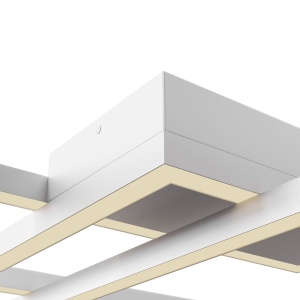 Lustra LED aplicata design minimalist Rida alb 141423 universul-luminii.ro
