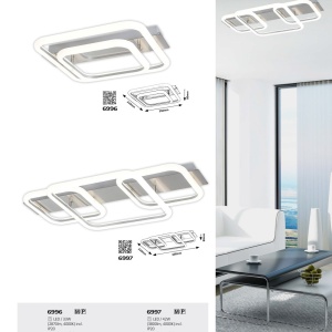 Lustra LED aplicata design modern Fandral - Img 4