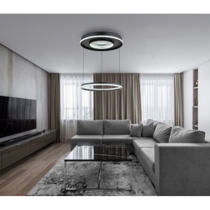 Lustra LED CCT cu telecomanda si inaltime reglabila MARSH 590383 universul-luminii.ro