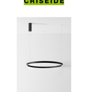 Lustra LED circulara diametru 96,6cm CRISEIDE, alb, negru sau auriu 227253 universul-luminii.ro