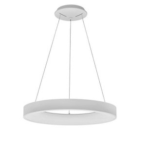 Lustra LED controlata wireless prin smartphone Rando Smart alba NVL-9453043 - Img 1