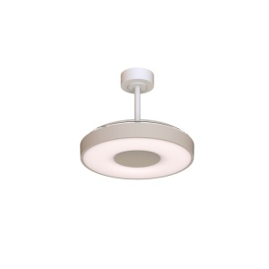 Lustra LED cu ventilator si telecomanda COIN M bej - Img 3