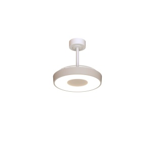 Lustra LED cu ventilator si telecomanda COIN S bej - Img 3