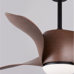 Lustra LED cu ventilator si telecomanda design modern Breeze NVL-5267611 - Img 6