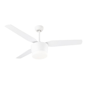 Lustra LED cu ventilator si telecomanda design modern Monsoon alb/artar - Img 5