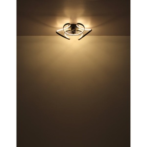 Lustra LED cu ventilator si telecomanda LORIS 03638 GL 247063 universul-luminii.ro