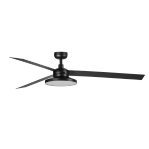 Lustra LED cu Ventilator tavan si telecomanda CRUISER TAK XL negru 2700K