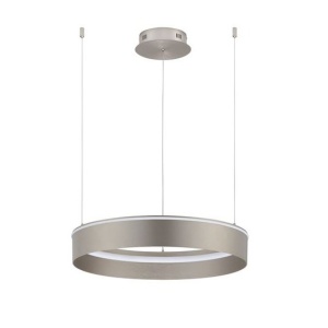 Lustra LED design circular OLIVIA nickel D-60cm
