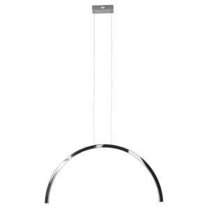Lustra LED design decorativ modern Trio Arc I Polished Black