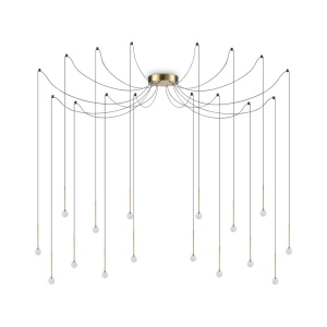 Lustra LED design minimalist Lucciola sp16 cupru