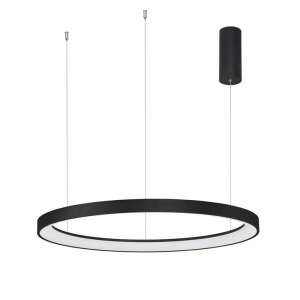 Lustra LED design modern circular PERTINO negru 60W NVL-9853686