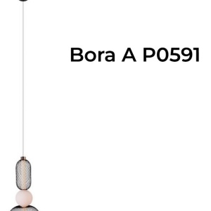 Lustra LED design modern decorativ Bora A 151023 universul-luminii.ro