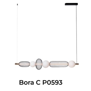 Lustra LED design modern decorativ Bora C 151013 universul-luminii.ro