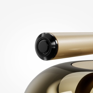 Lustra LED design modern Spirito auriu - Img 5