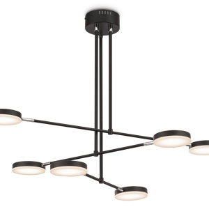 Lustra LED design tehnic Fad negru MYMOD070PL-L38B3K 91173 universul-luminii.ro
