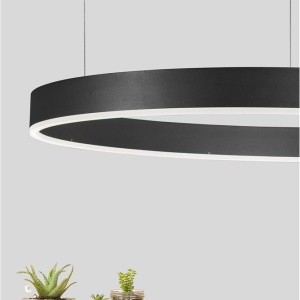 Lustra LED dimabila design circular MOTIF D-80cm - Img 2