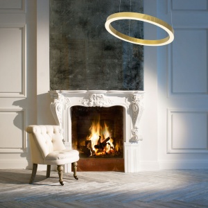Lustra LED dimabila design minimalist Luxury, 110cm P0370 MX 74283 universul-luminii.ro