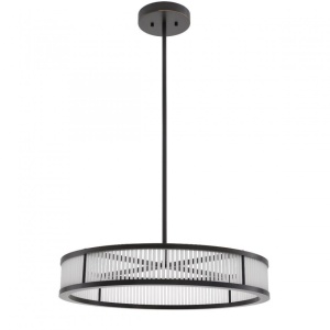 Lustra LED dimabila suspendata design elegant Thibaud S, bronz