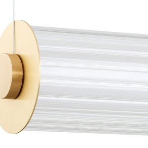 Lustra LED eleganta realizata manual Hampton alama periata 158353 universul-luminii.ro